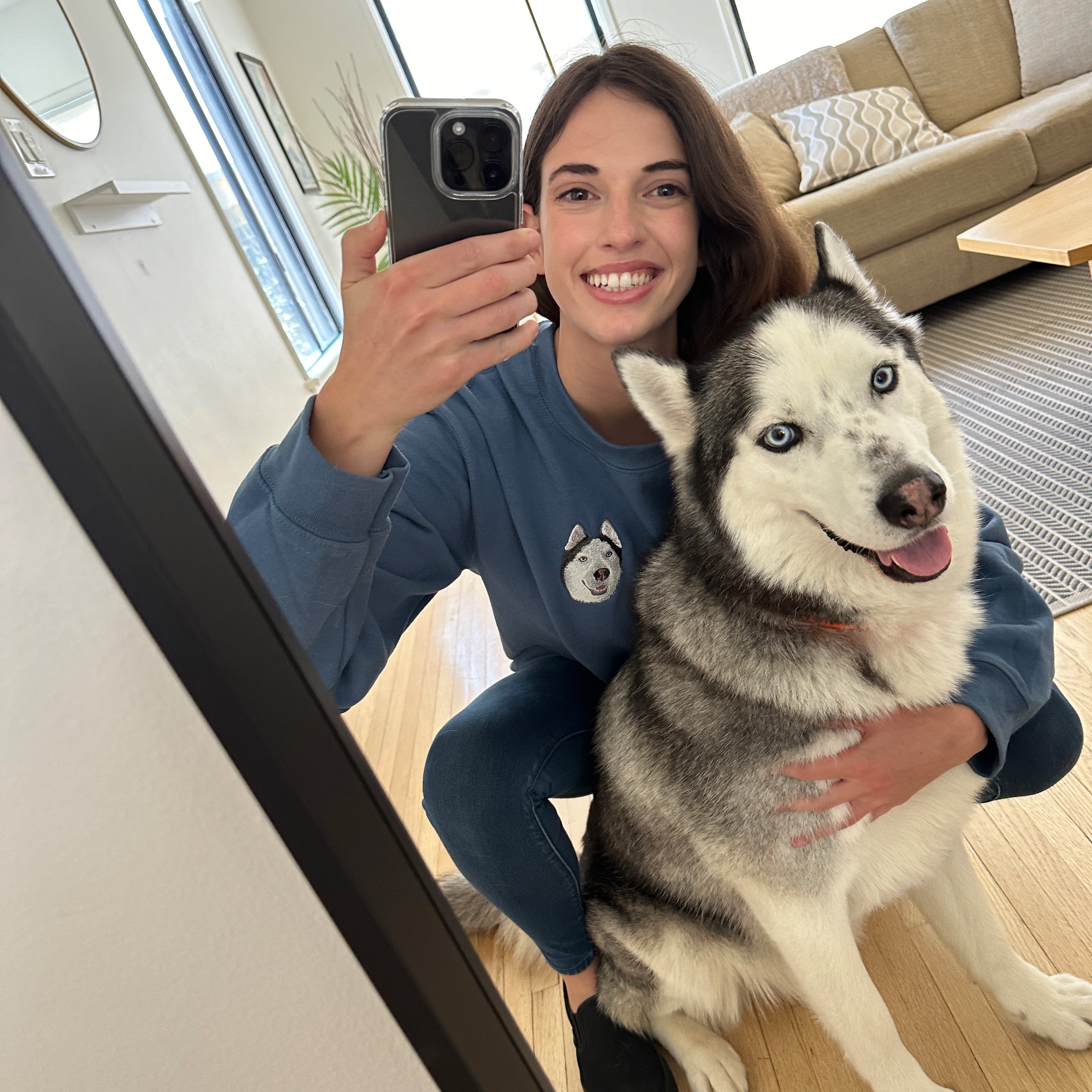 Pet Crewneck - Custom Embroidered