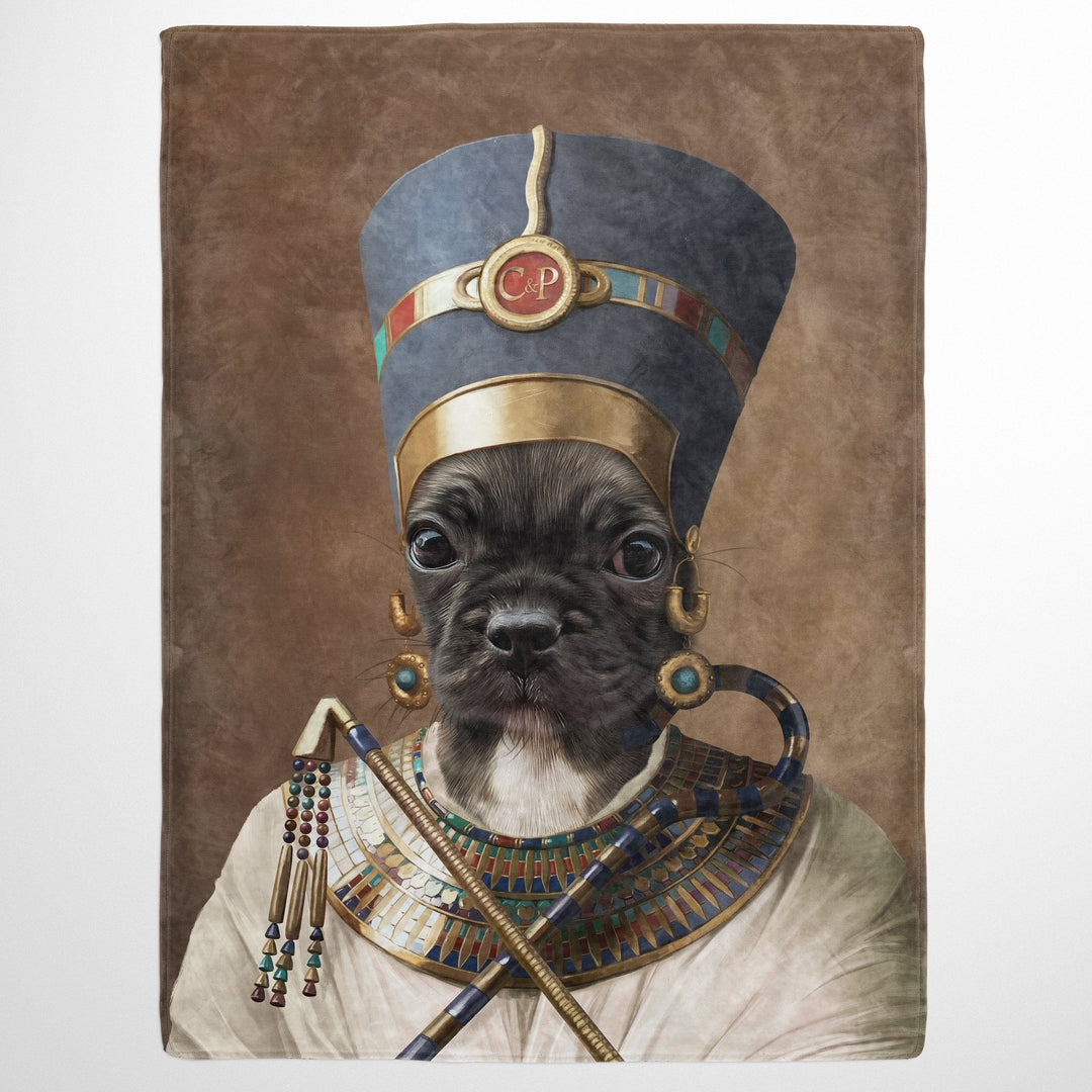 The Egyptian Queen - Custom Pet Blanket