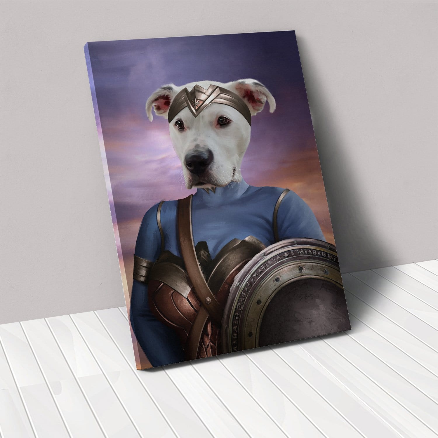 The Super Princess - Custom Pet Canvas
