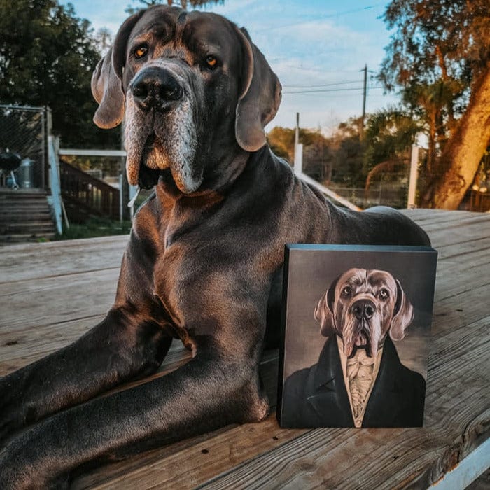 The Aristocrat - Custom Pet Canvas