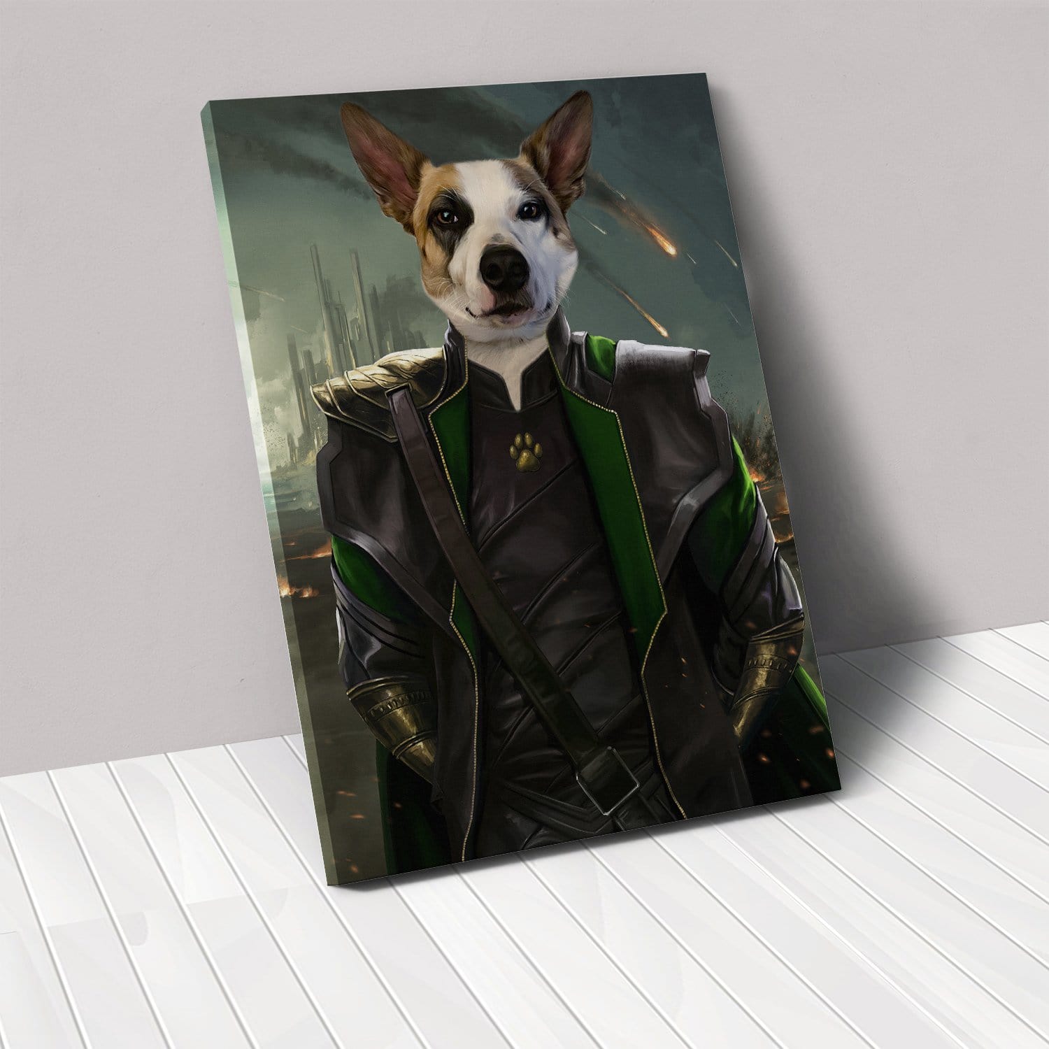 The Mischief God - Custom Pet Canvas