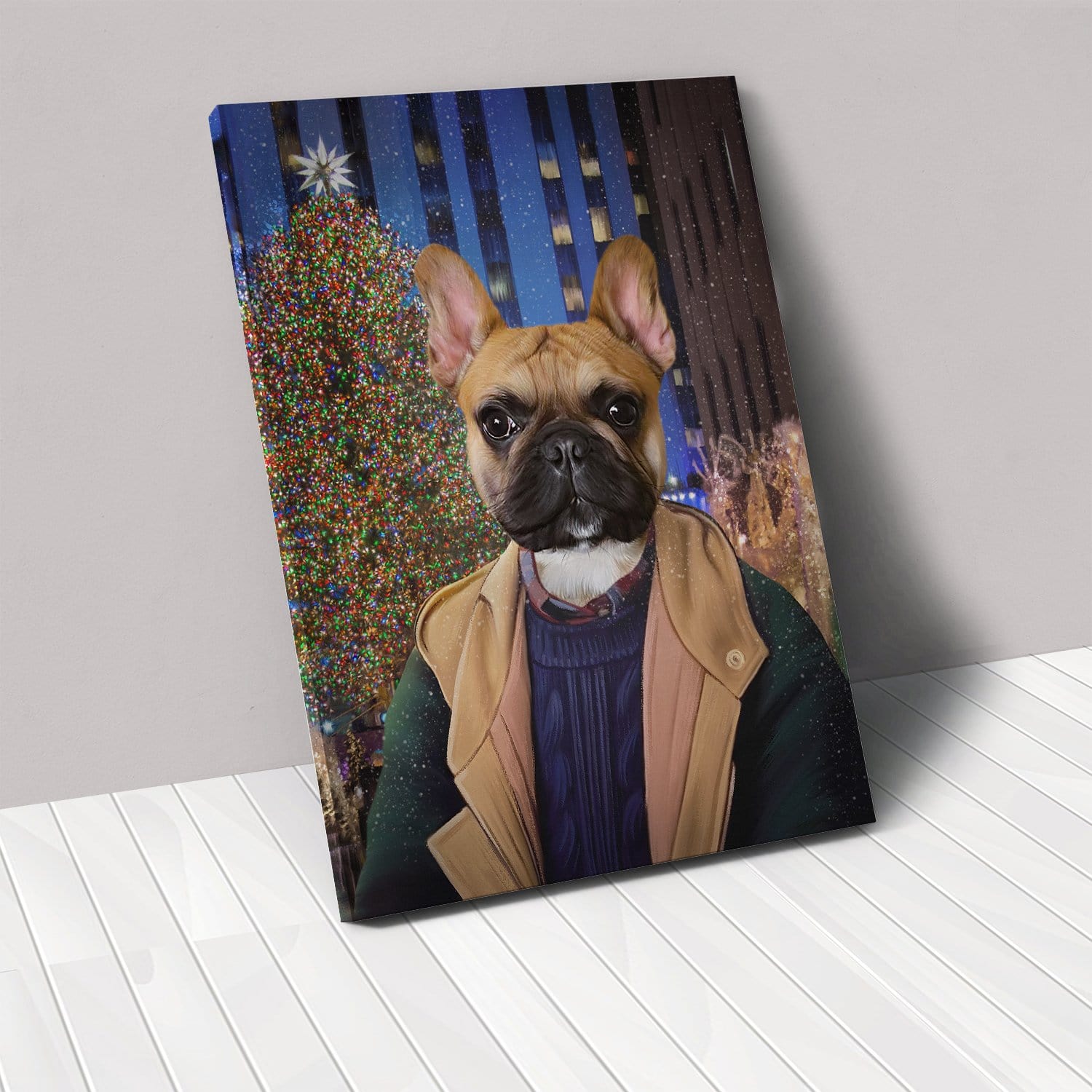 The NYC Kid - Custom Pet Canvas