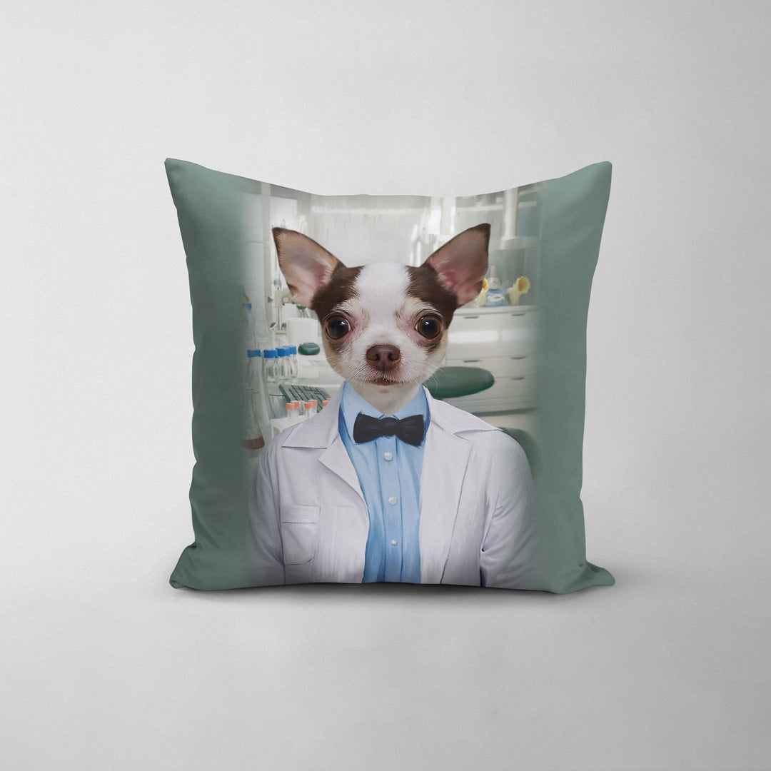 The Scientist - Custom Throw Pillow