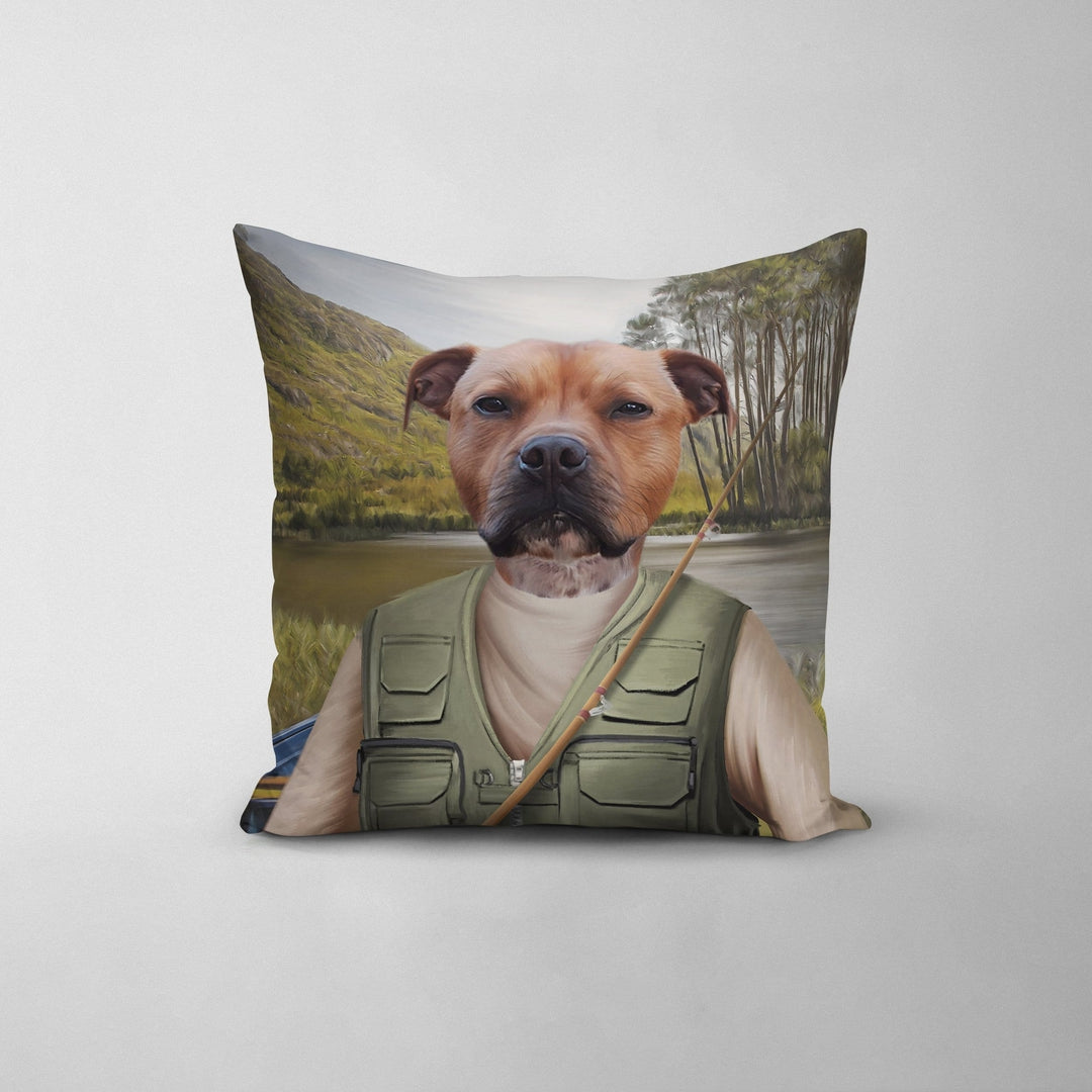 The Fisherman - Custom Throw Pillow