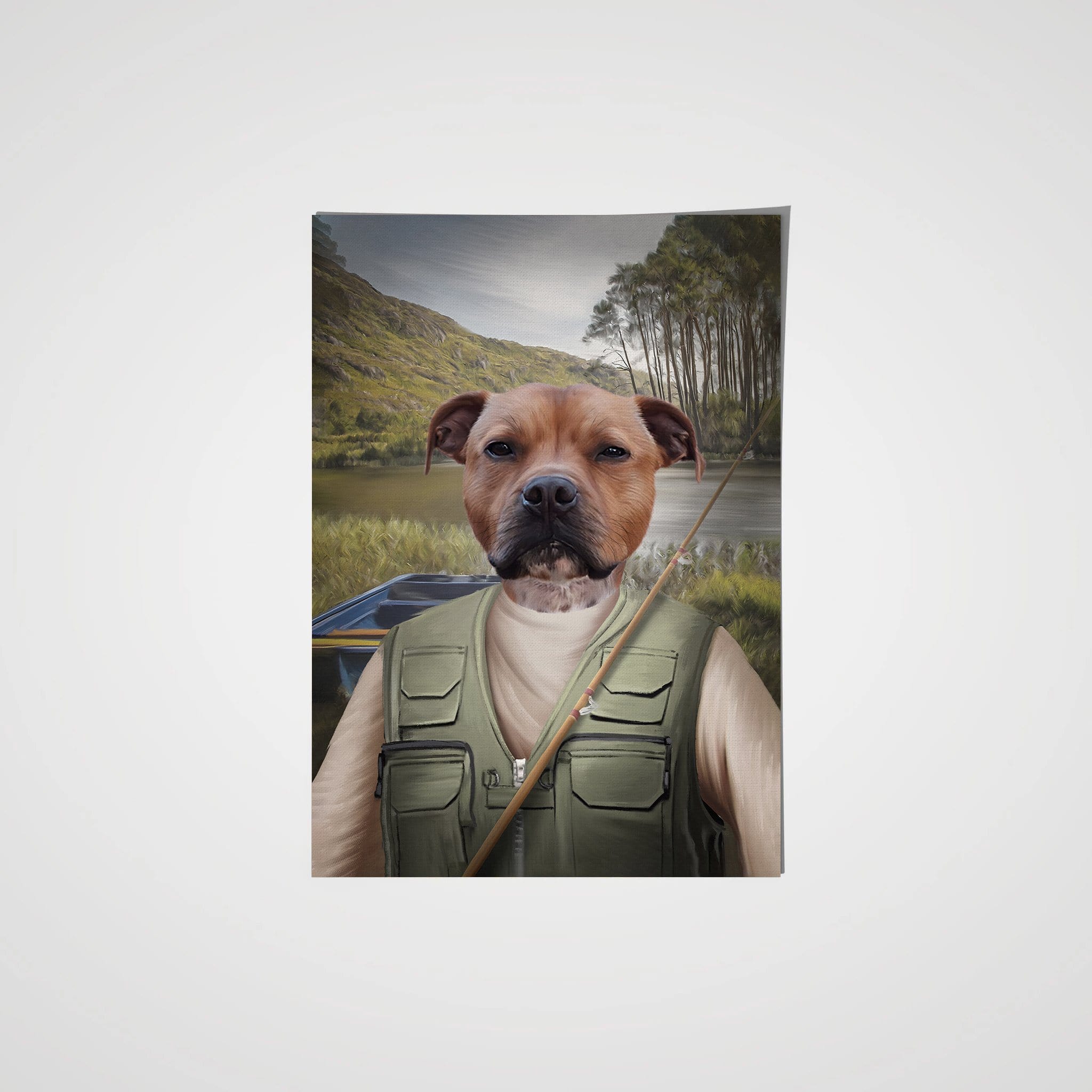 The Fisherman - Custom Pet Poster