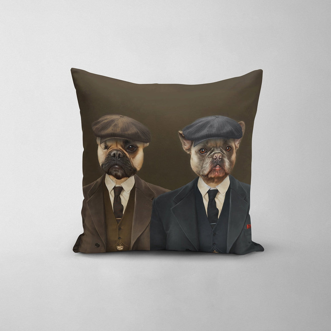 The Gangster Brothers - Custom Throw Pillow