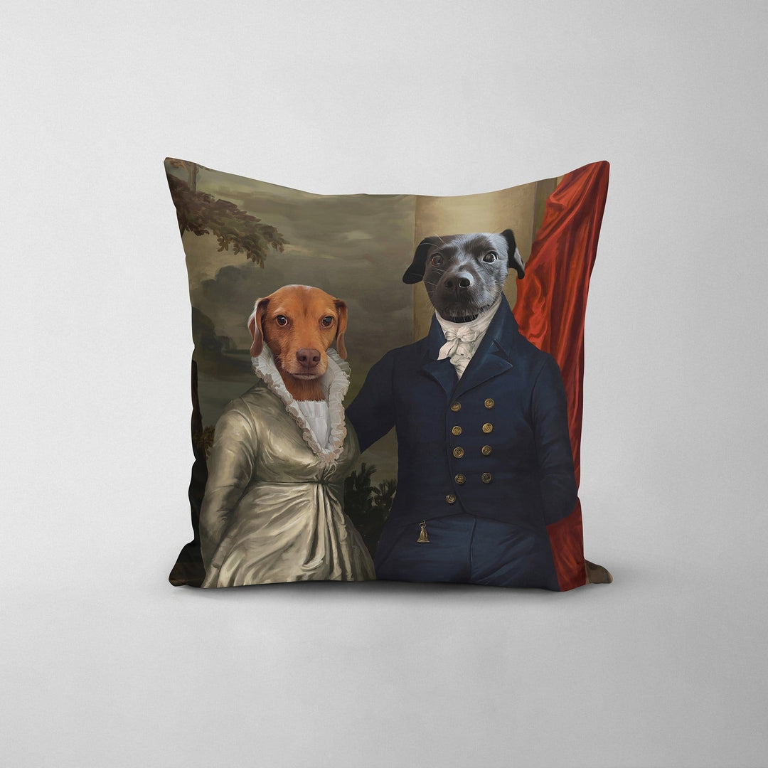 The Dinner Date - Custom Throw Pillow