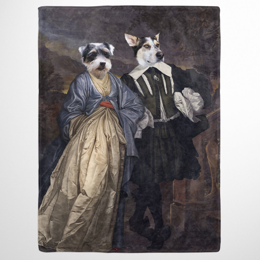 The Midnight Stroll - Custom Pet Blanket