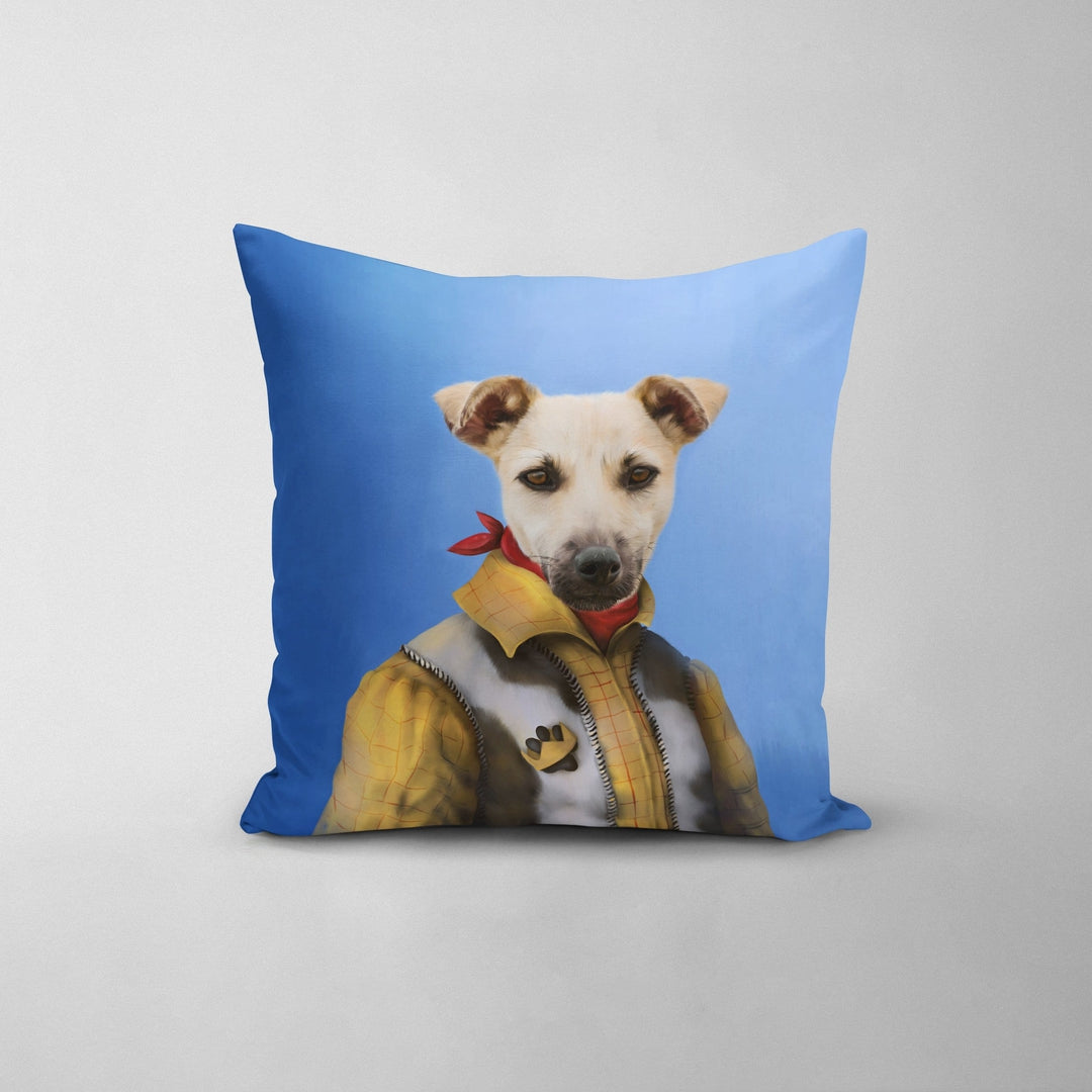 The Cowboy - Custom Throw Pillow
