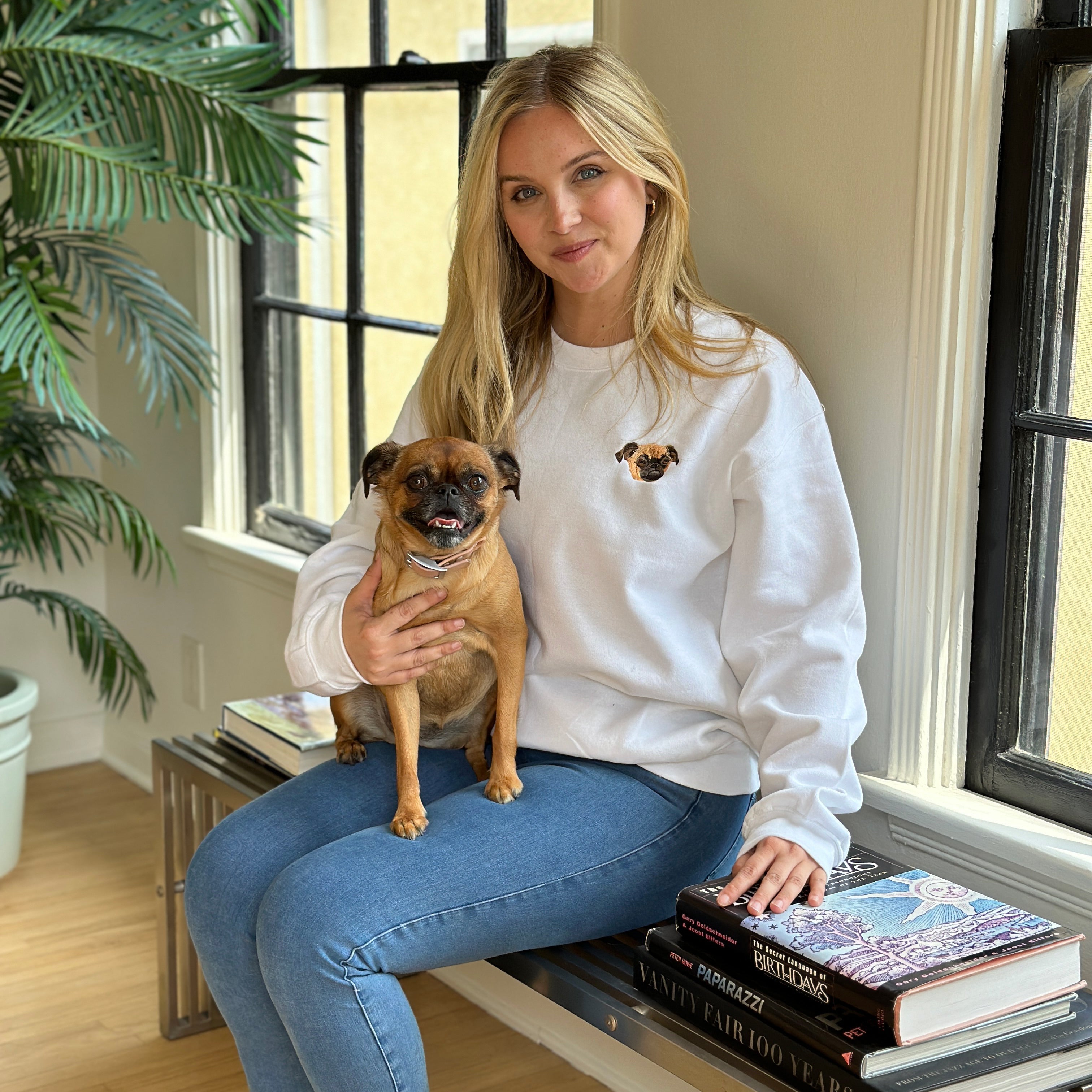 Pet Crewneck - Custom Embroidered