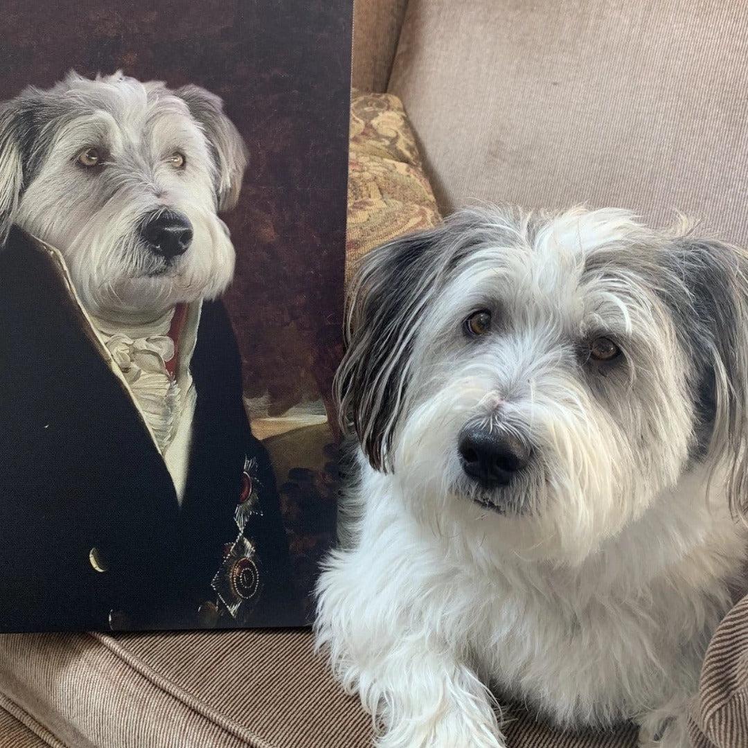 The Count - Custom Pet Canvas