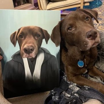 The Light Side - Custom Pet Canvas