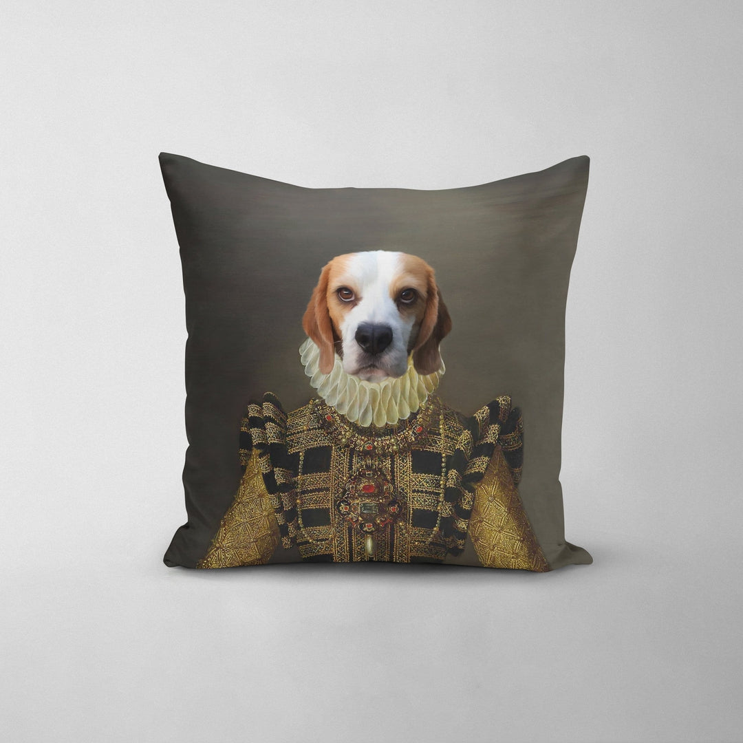 The Dame - Custom Throw Pillow