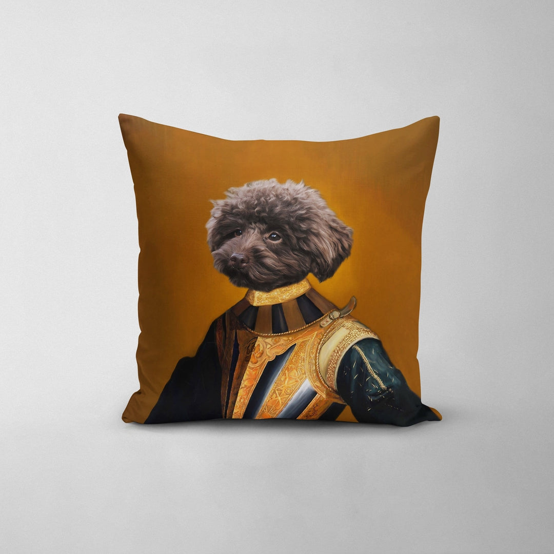 The Knight - Custom Throw Pillow