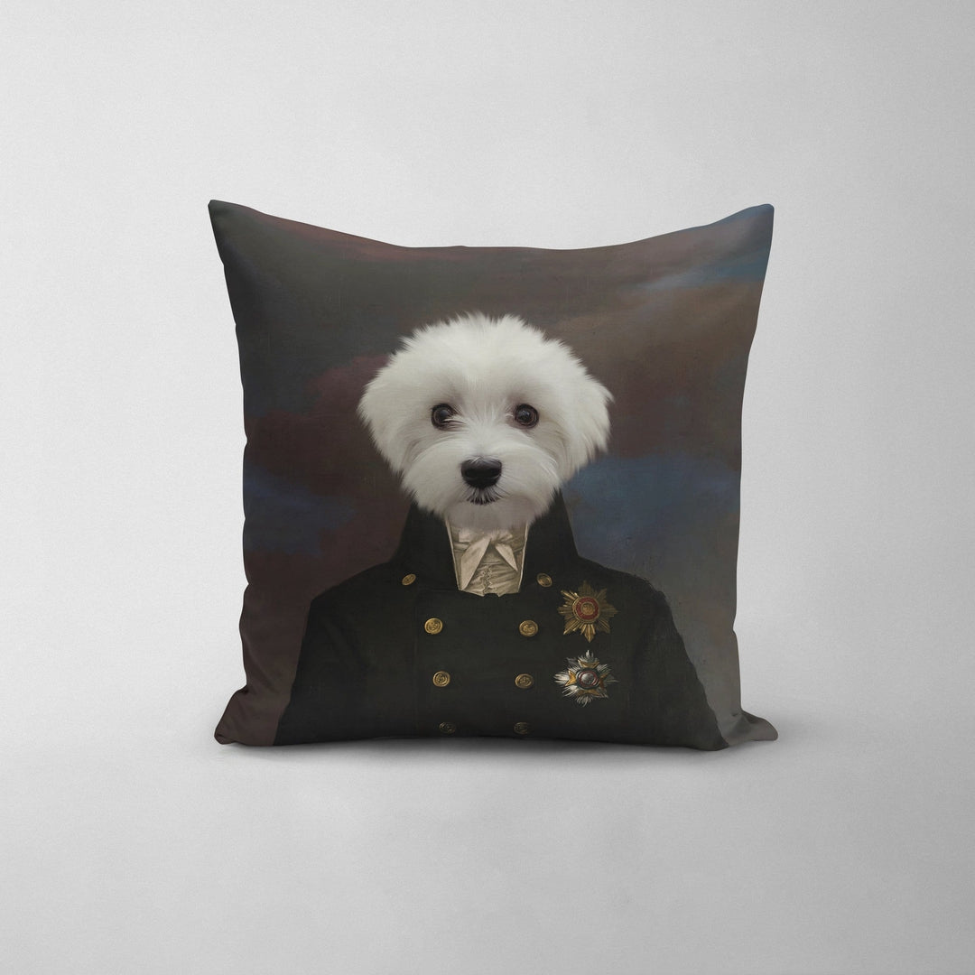 The Captain - Custom Throw Pillow