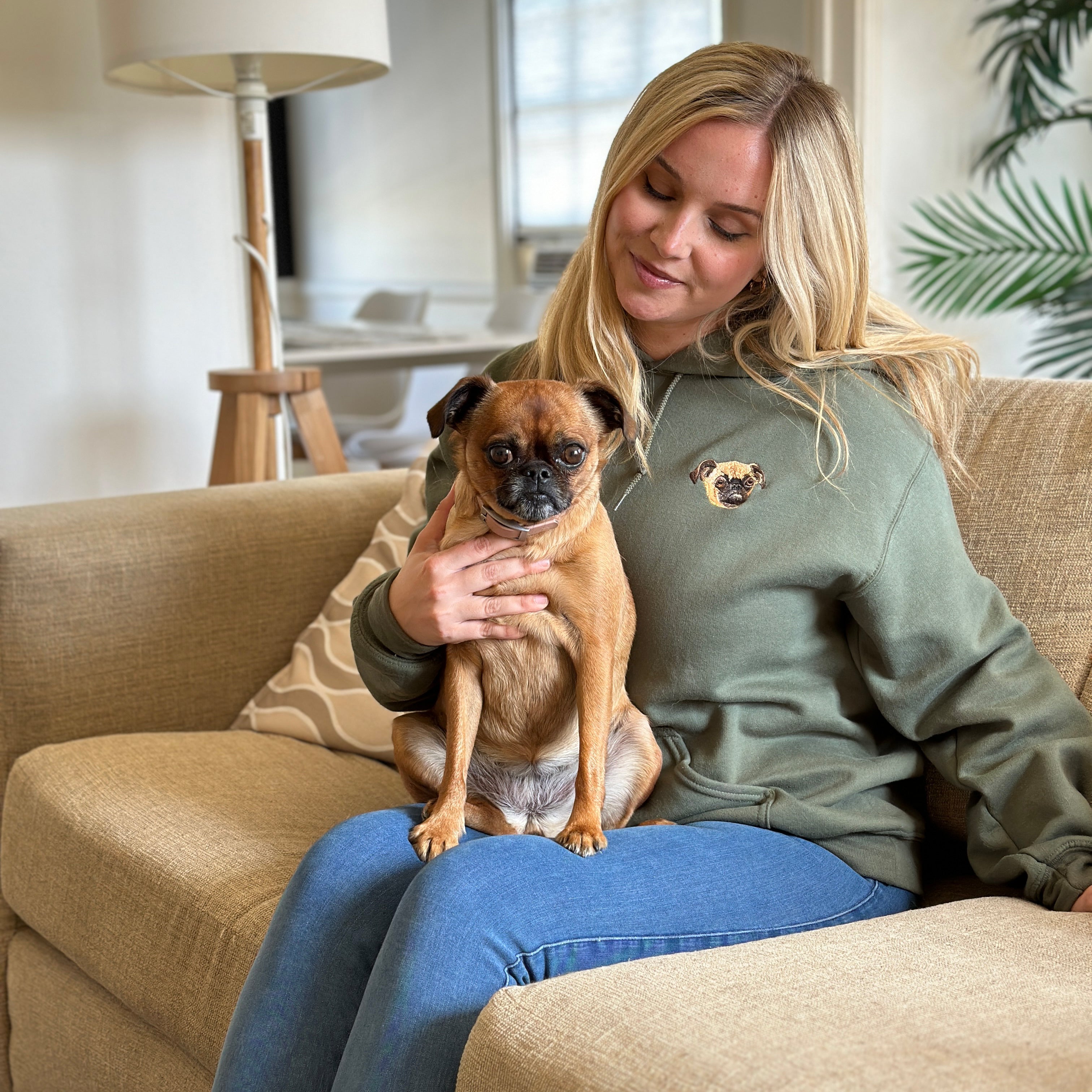 Pet Hoodie - Custom Embroidered