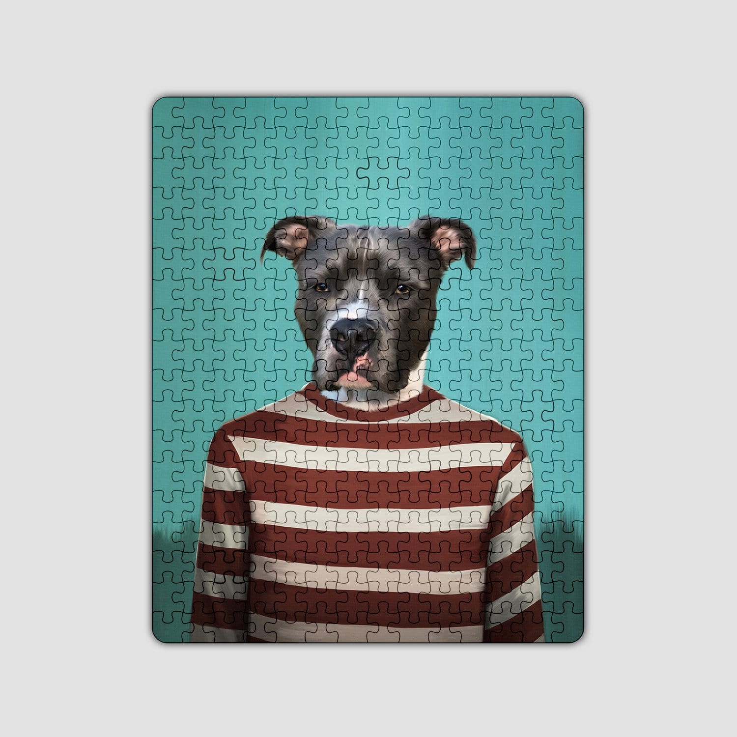 The Red Candy Cane - Custom Puzzle