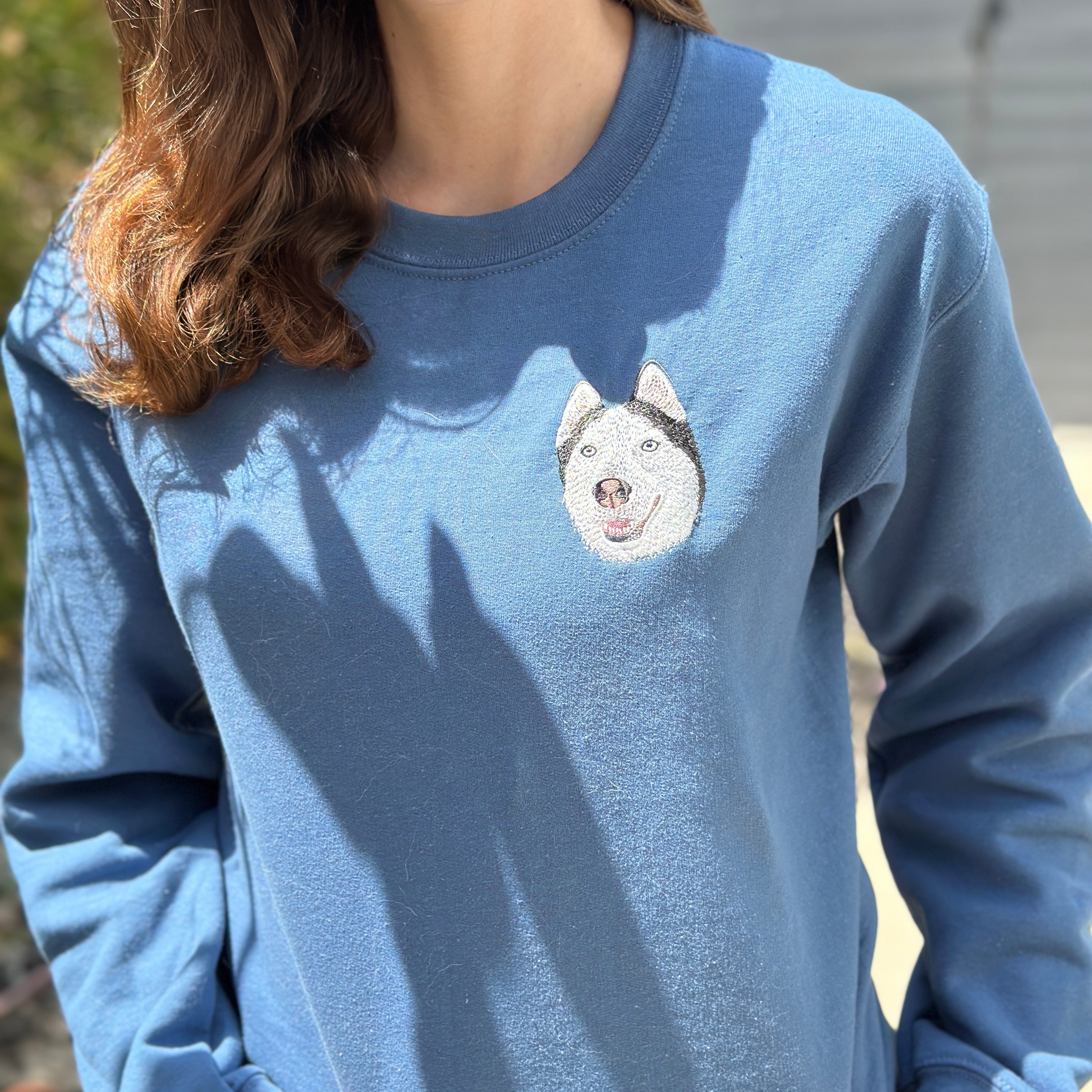 Pet Crewneck - Custom Embroidered
