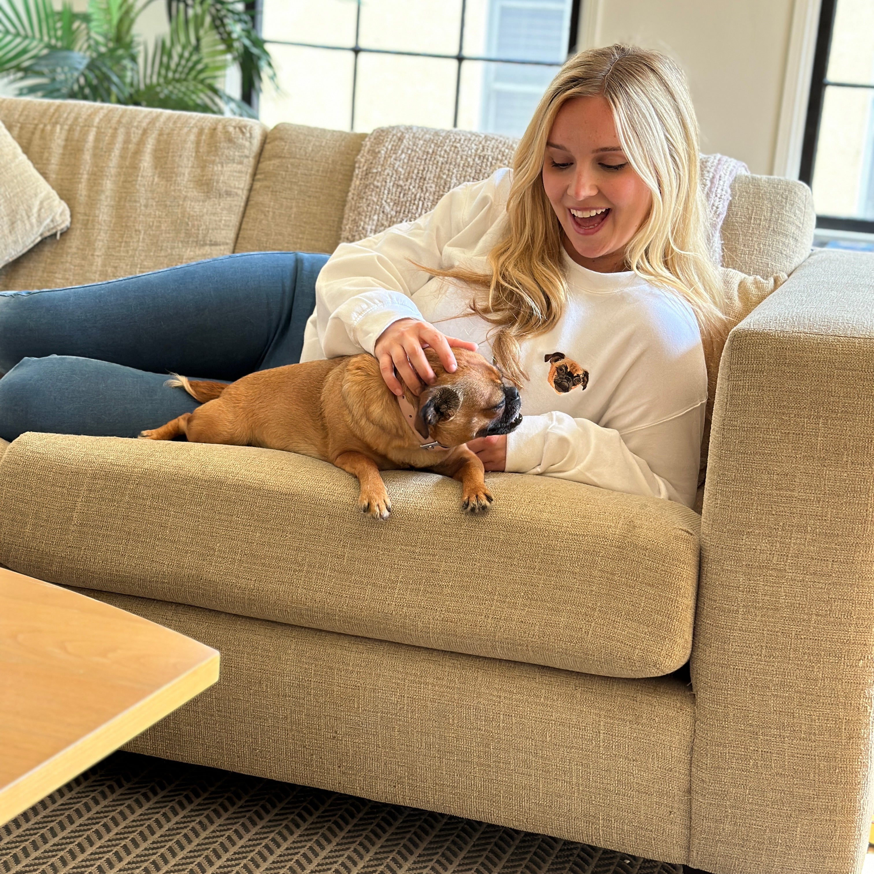 Pet Crewneck - Custom Embroidered