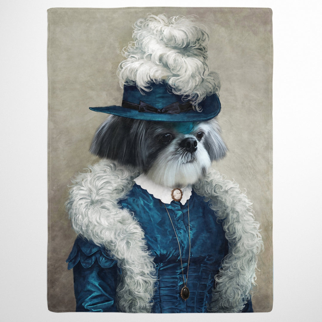 The Boa Lady - Custom Pet Blanket