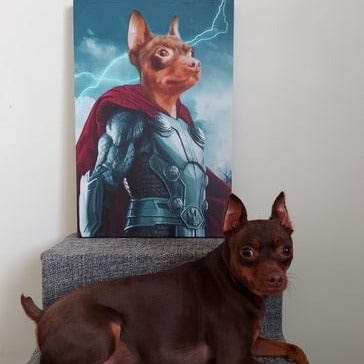 The Norse Hero - Custom Pet Canvas