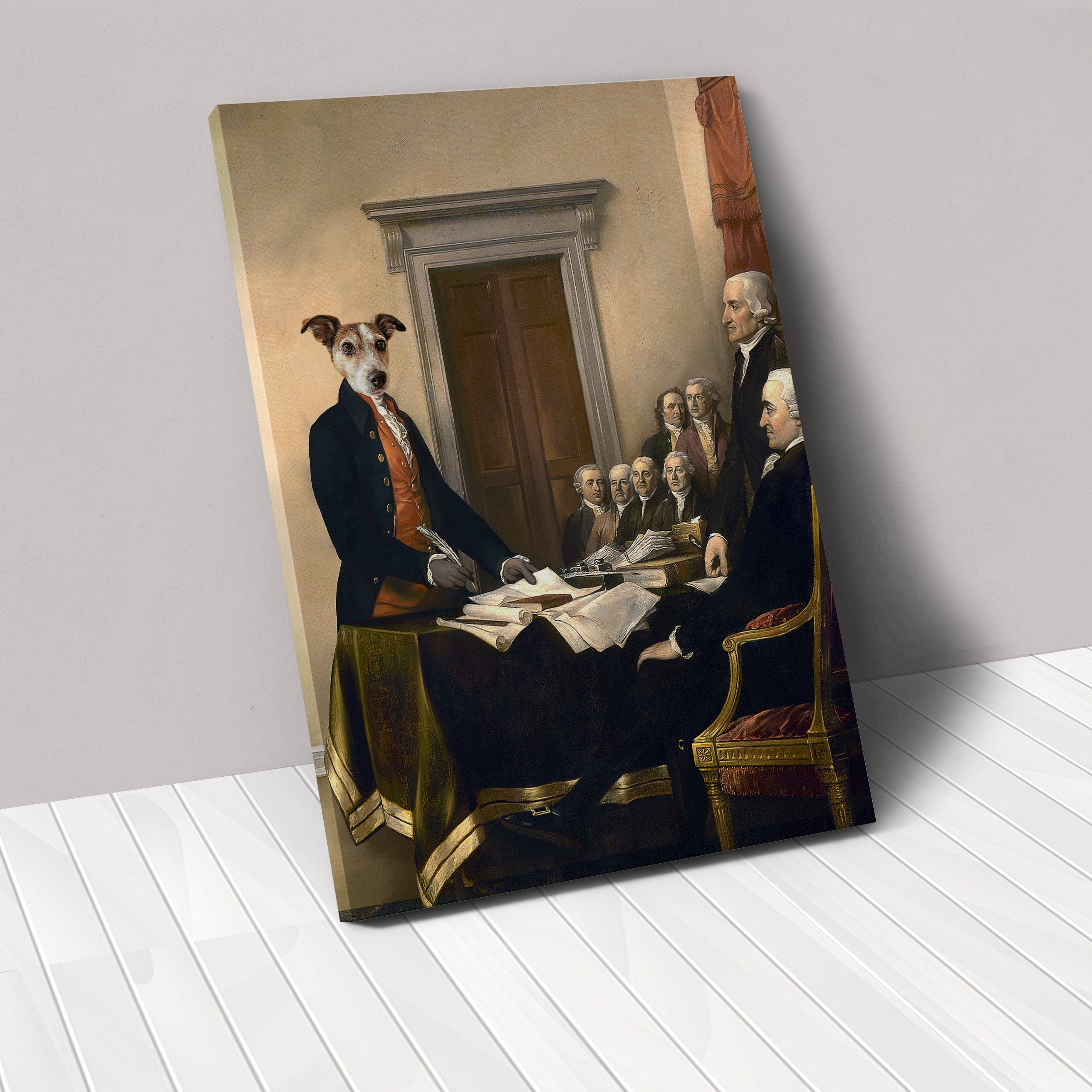 The Birth of a Nation - Custom Pet Canvas