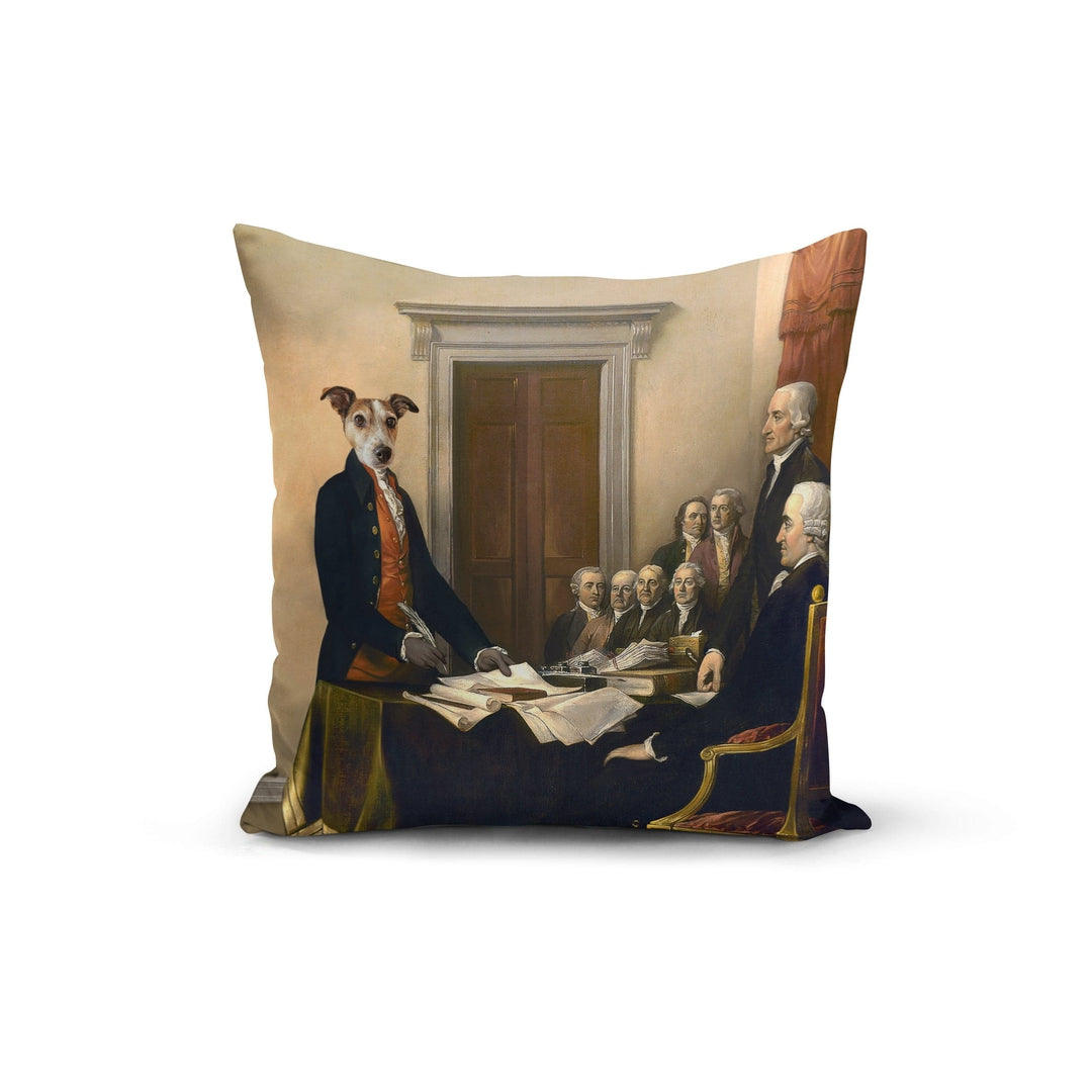 The Birth of a Nation - Custom Throw Pillow