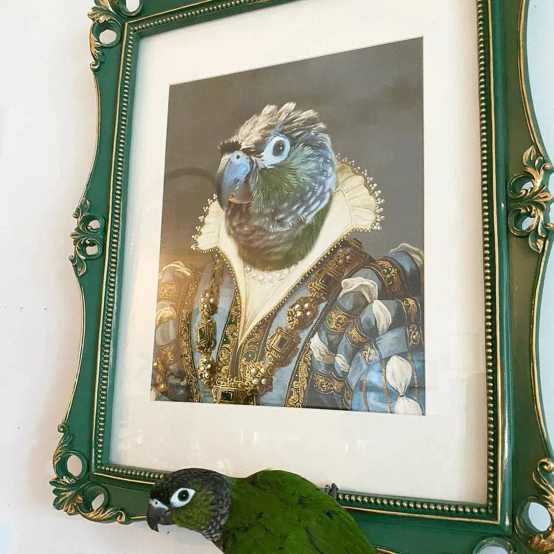 The Sapphire Queen - Custom Pet Poster