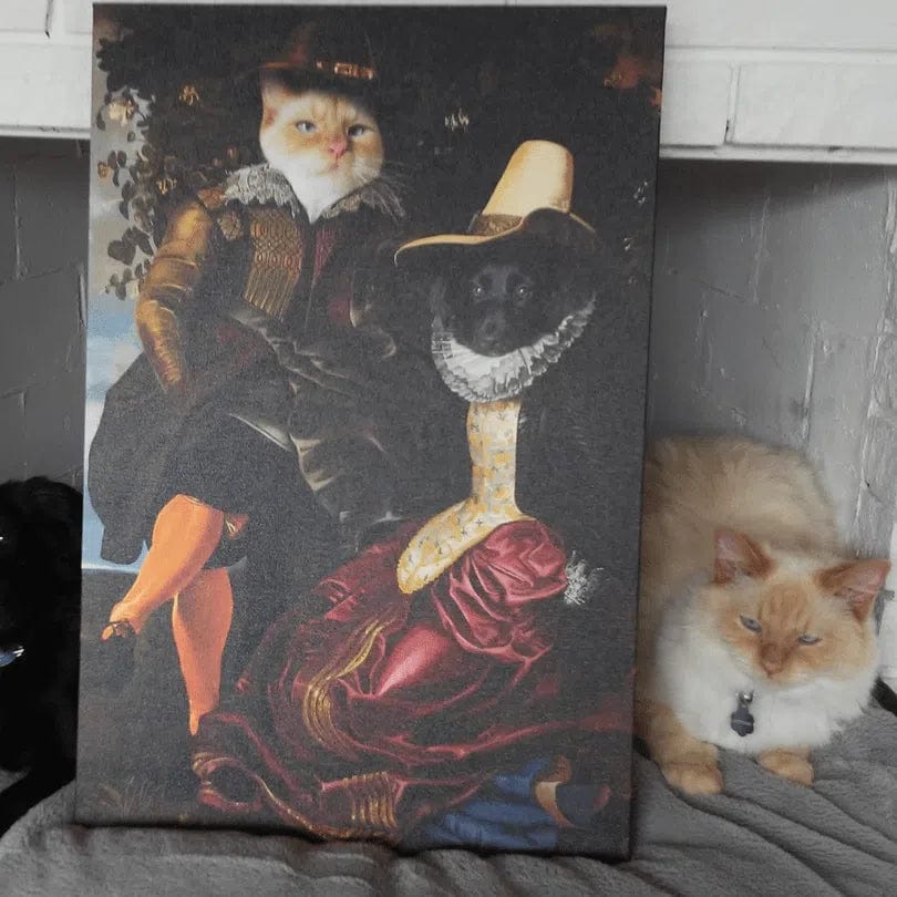 The Lovers - Custom Pet Canvas