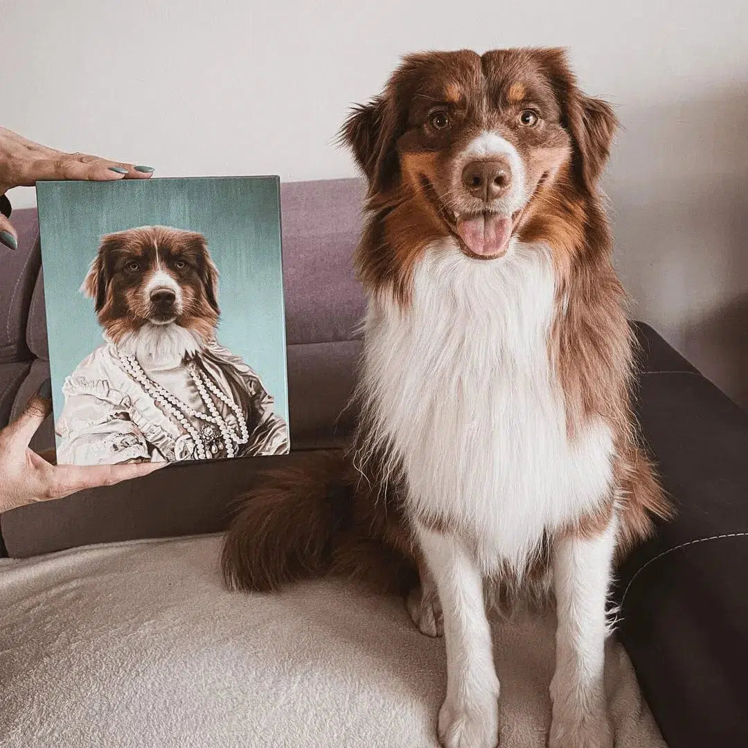 The Queen Regent - Custom Pet Canvas