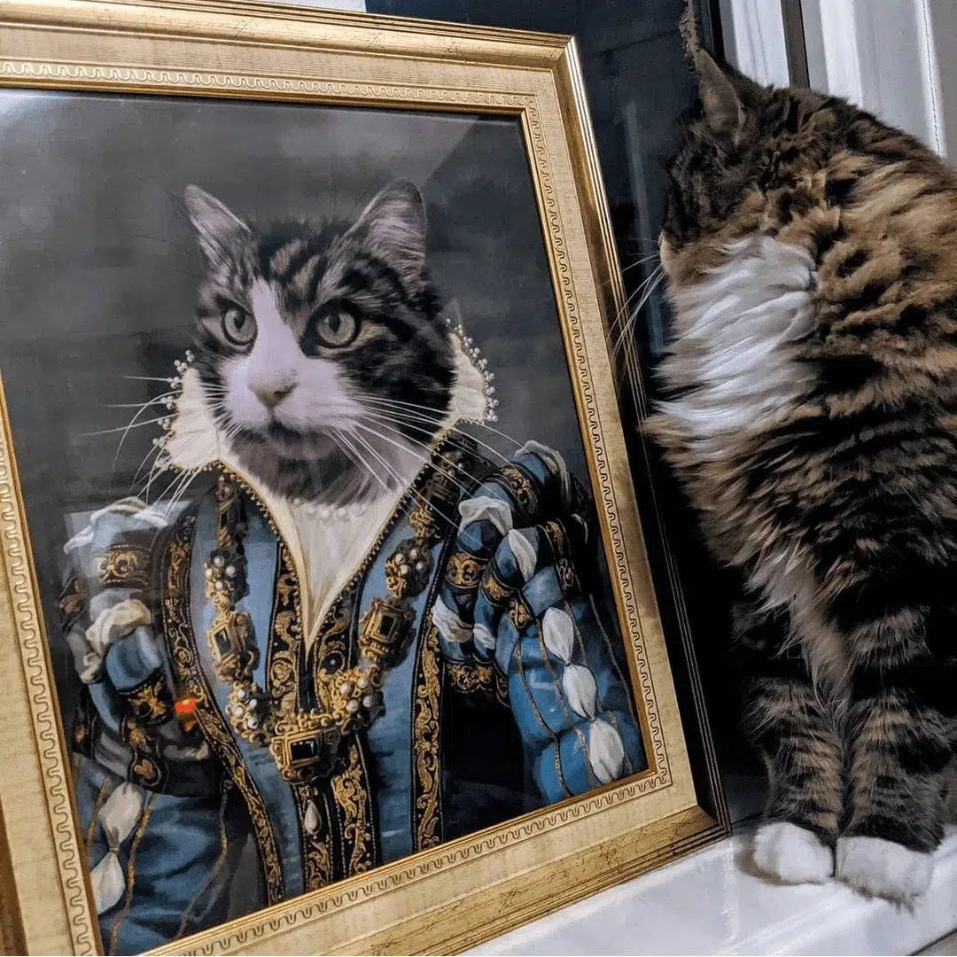 The Sapphire Queen - Custom Pet Poster