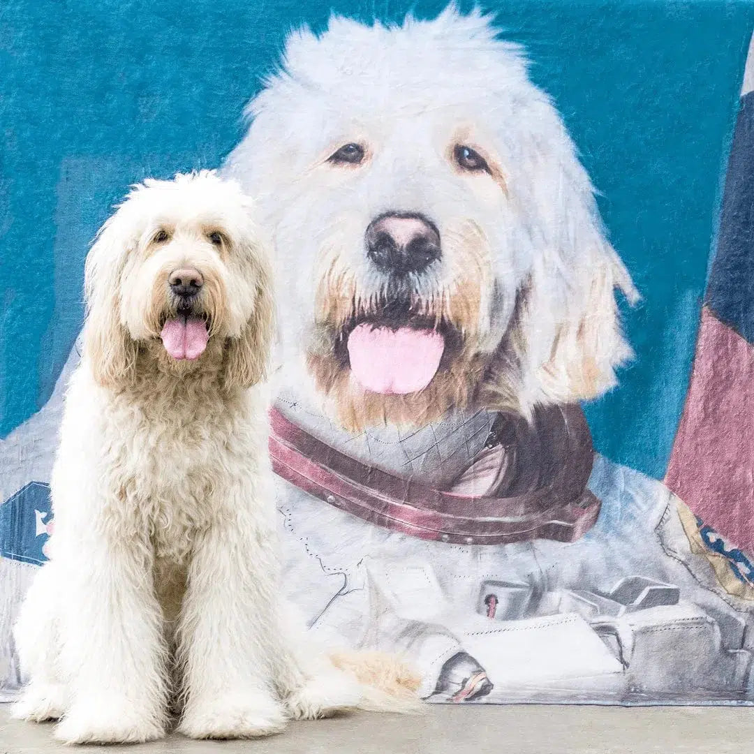 The Astronaut - Custom Pet Blanket