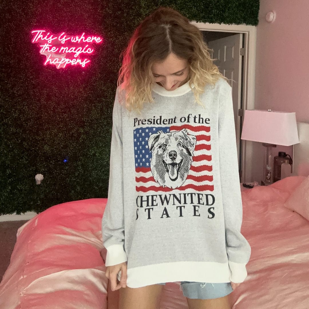 Limited Edition! 4th of July Flag Knitted Sweater