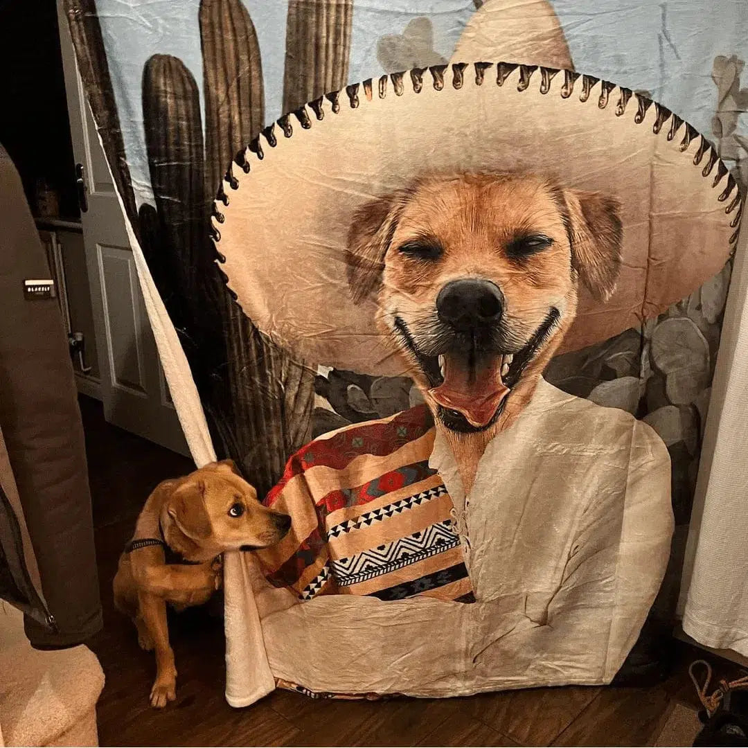 The British Gangster - Custom Pet Blanket