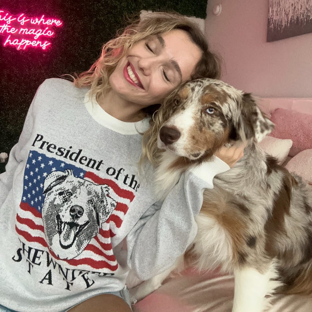 Limited Edition! 4th of July Flag Knitted Sweater