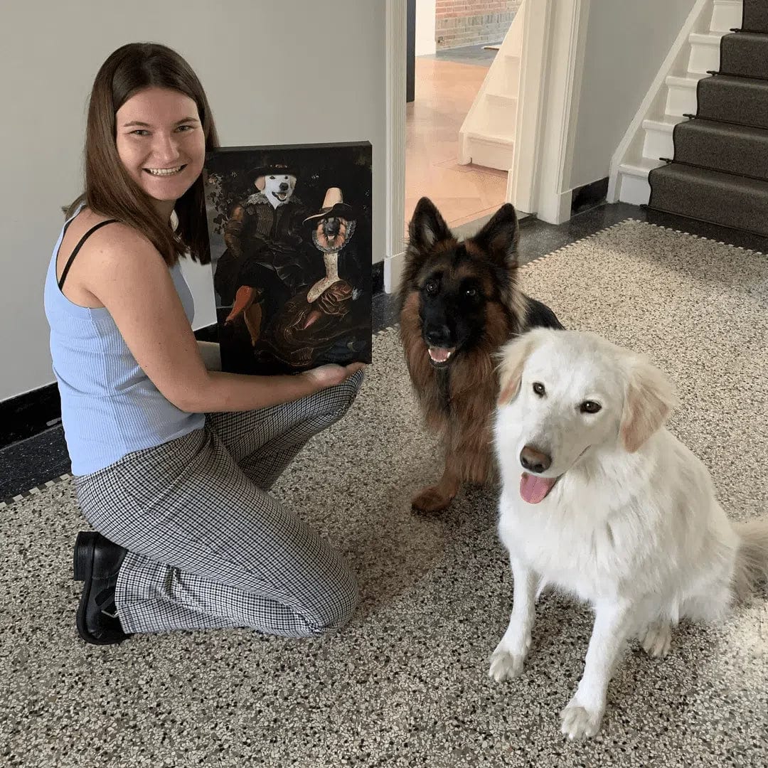 The Lovers - Custom Pet Canvas