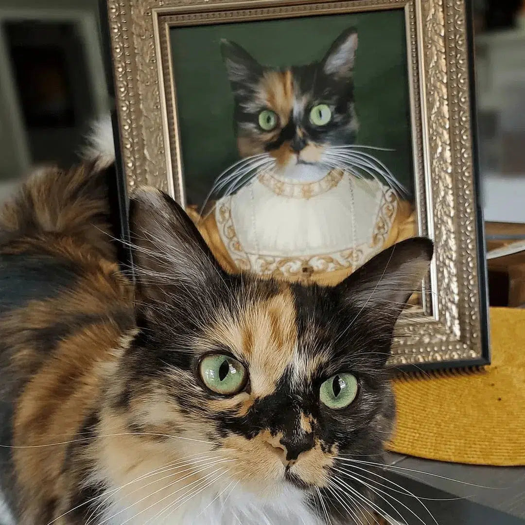 The Golden Girl - Custom Pet Poster