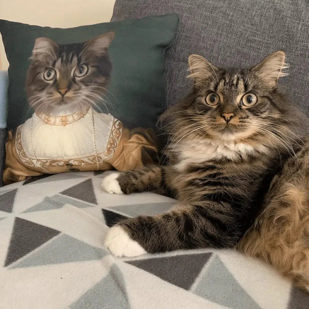 The Golden Girl - Custom Throw Pillow