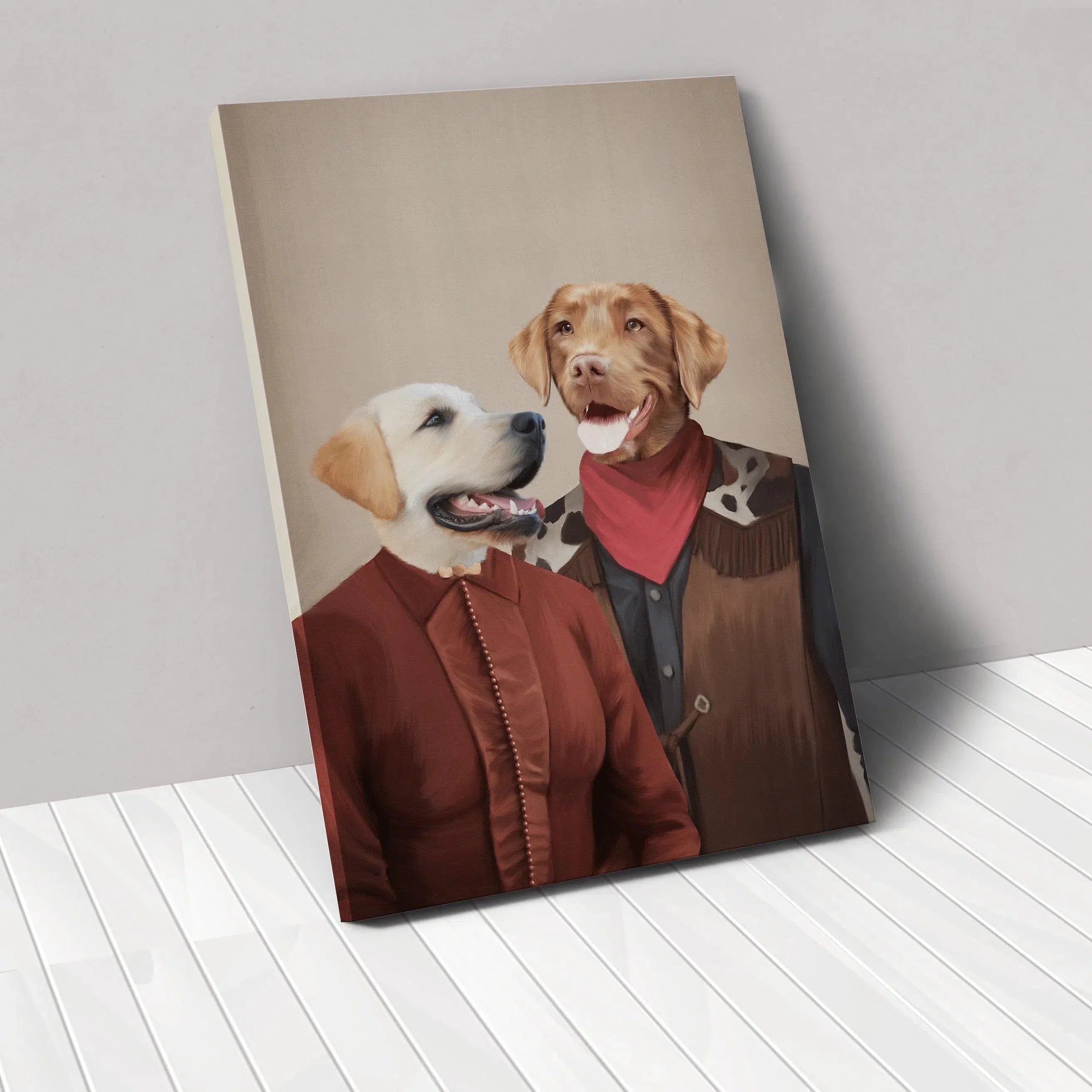 The Outlaws - Custom Pet Canvas