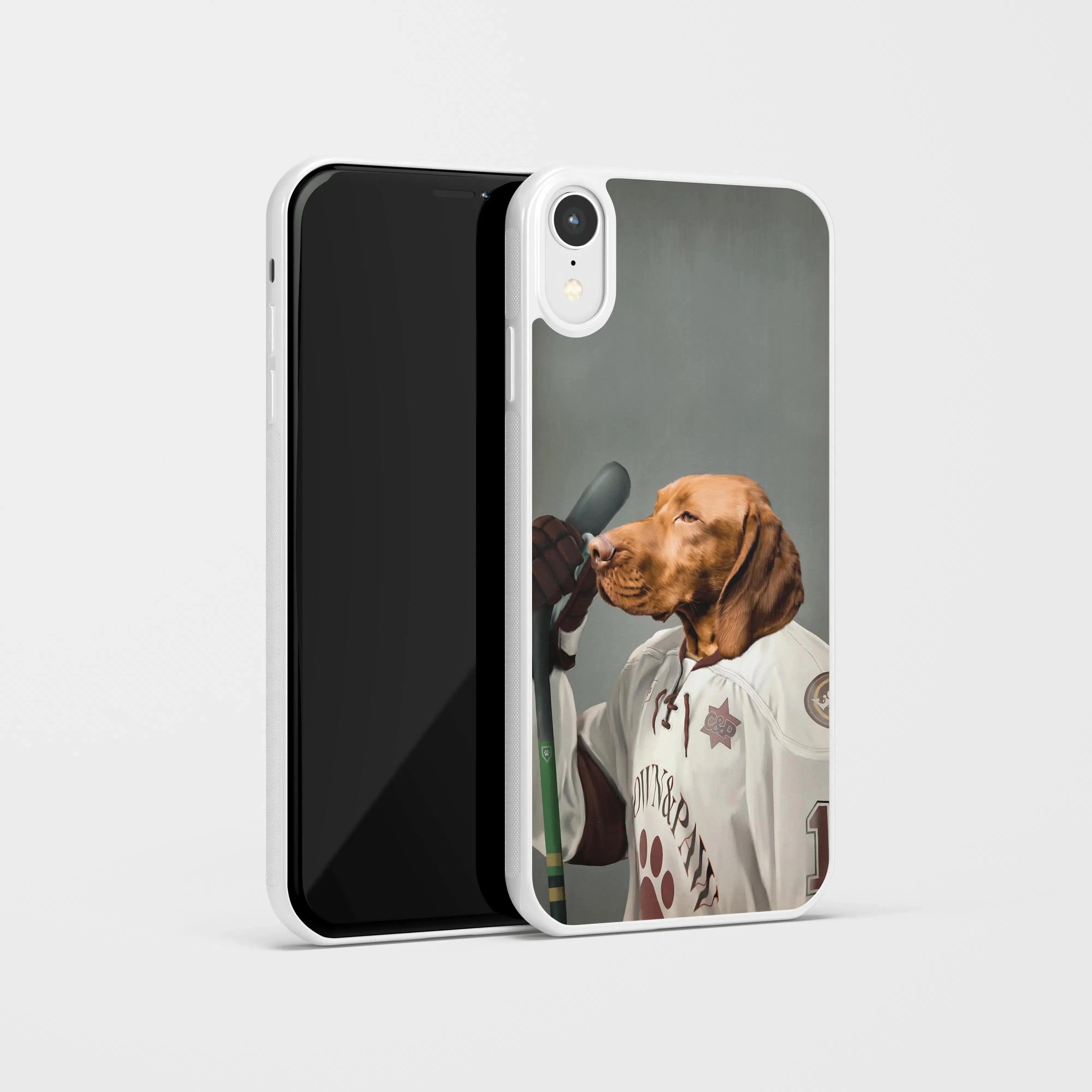 The Ice Hockey Player - Custom Pet Phone Case