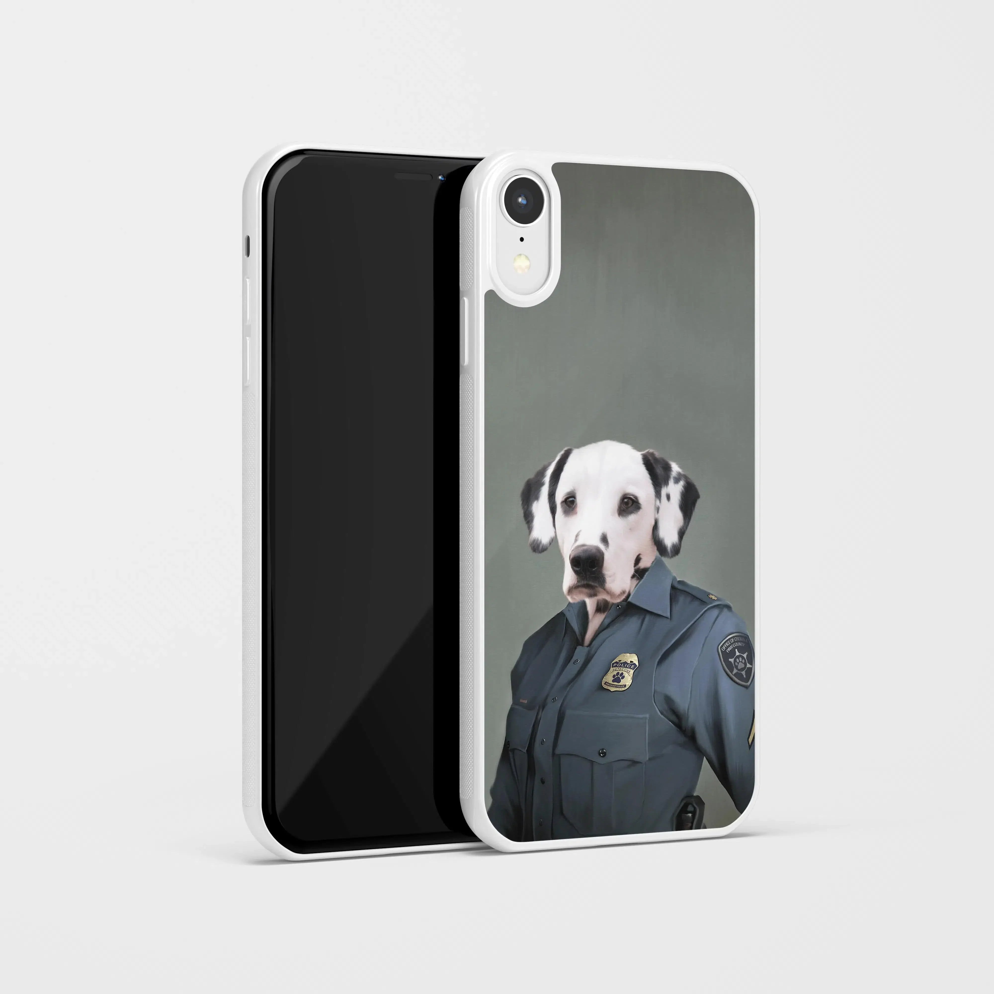 The Female Police Officer - Custom Pet Phone Case