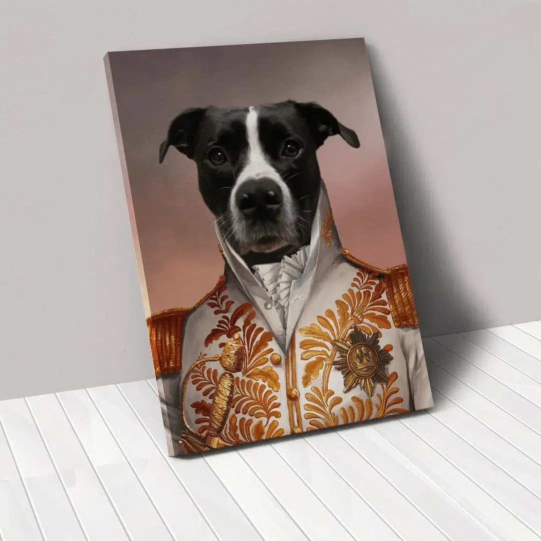 The White General - Custom Pet Canvas