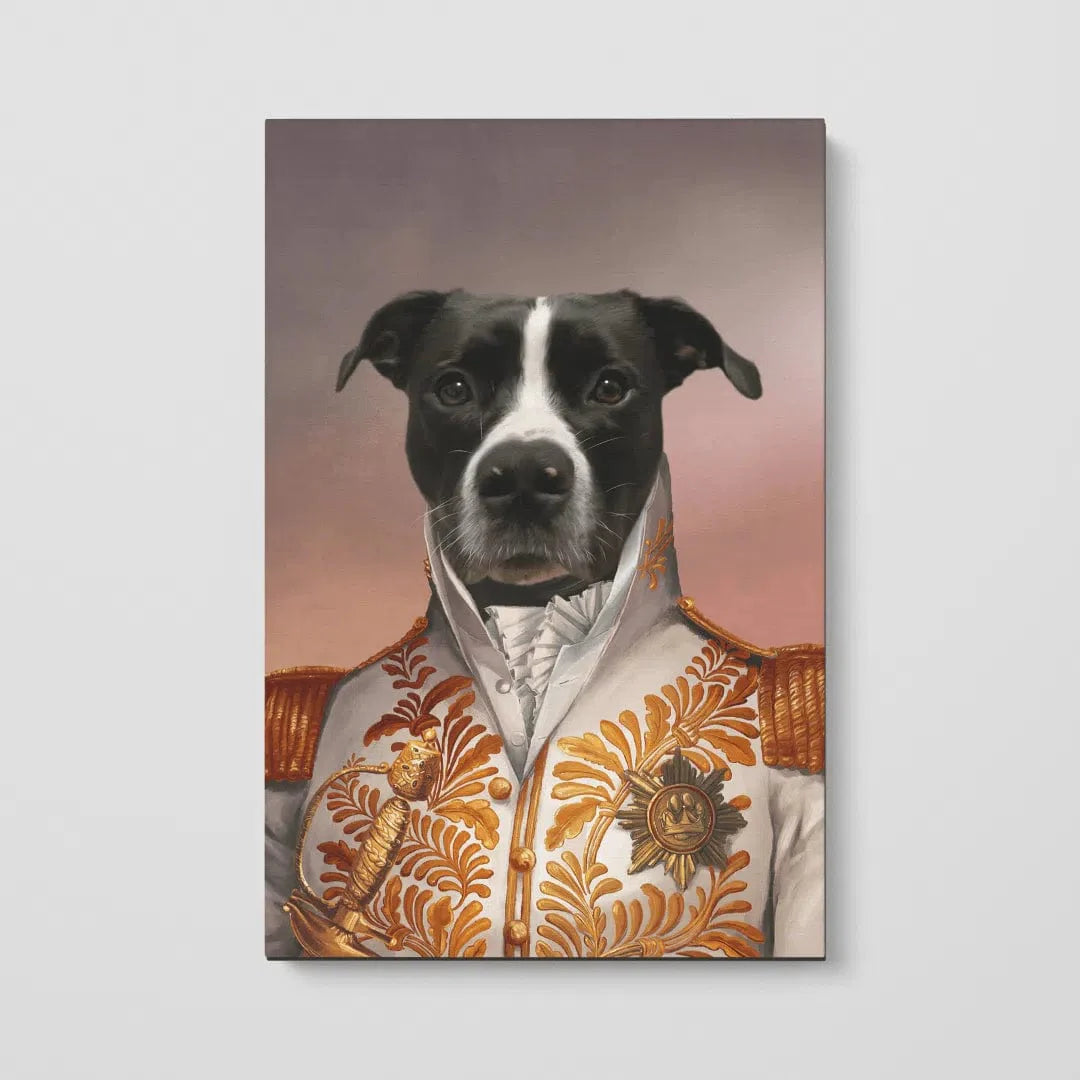 The White General - Custom Pet Canvas