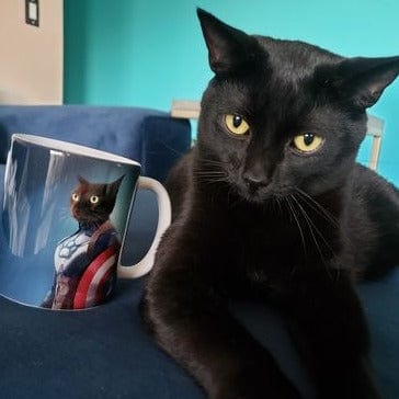 Captain Pawmerica - Custom Mug