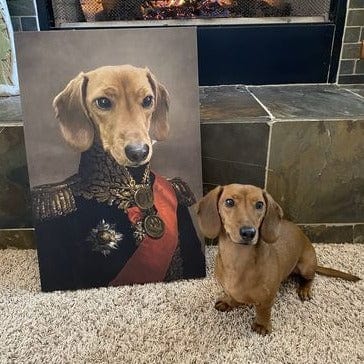 The Major - Custom Pet Canvas