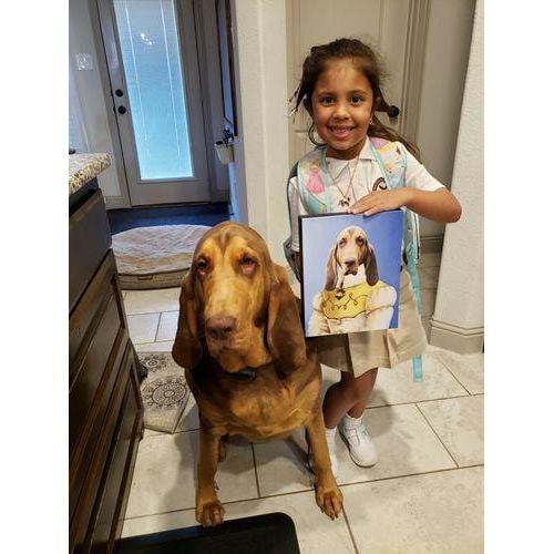 The Southern Belle - Custom Pet Canvas