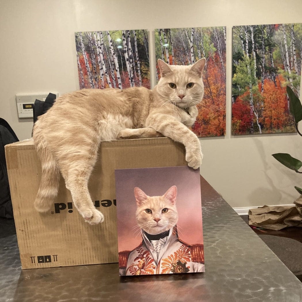 The White General - Custom Pet Canvas