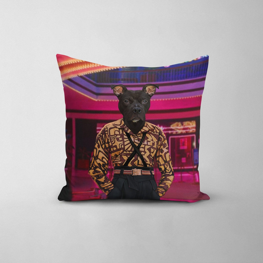 The Strange Girl (Disco) - Custom Throw Pillow