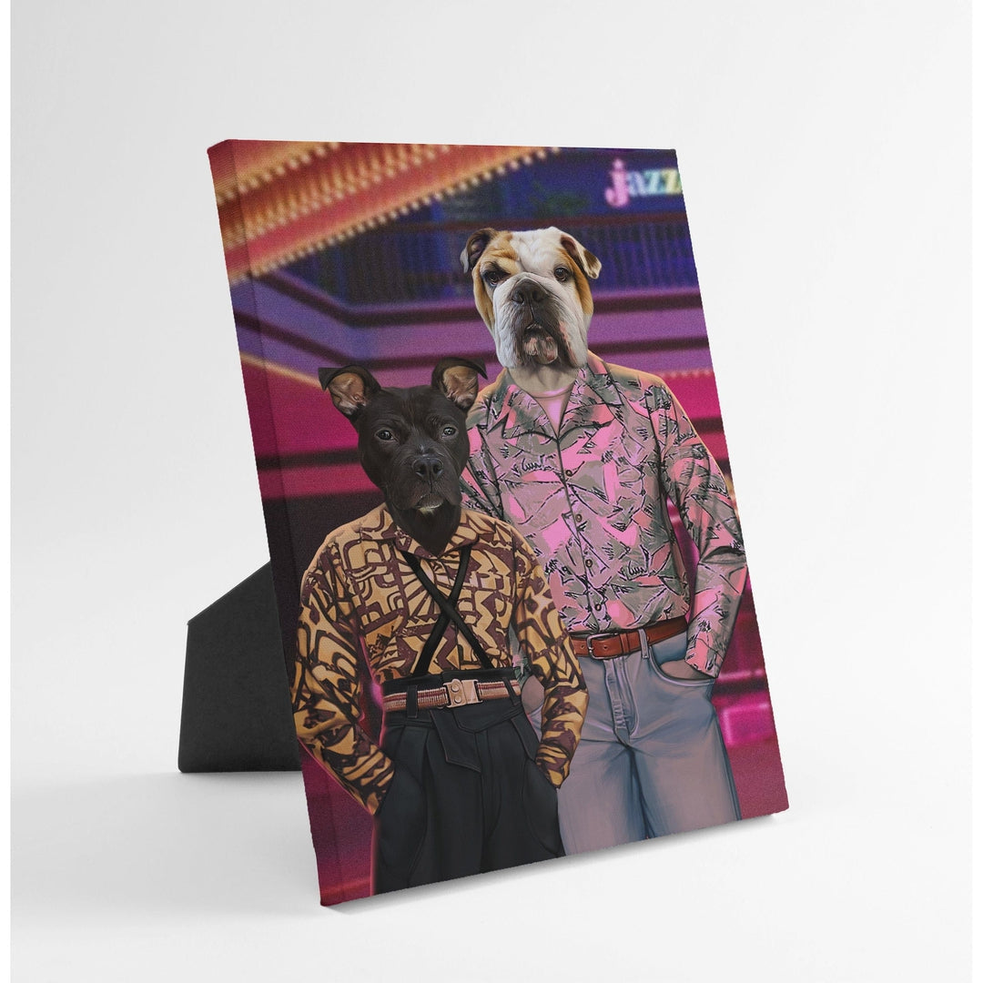 The 80's Heroes - Custom Standing Canvas