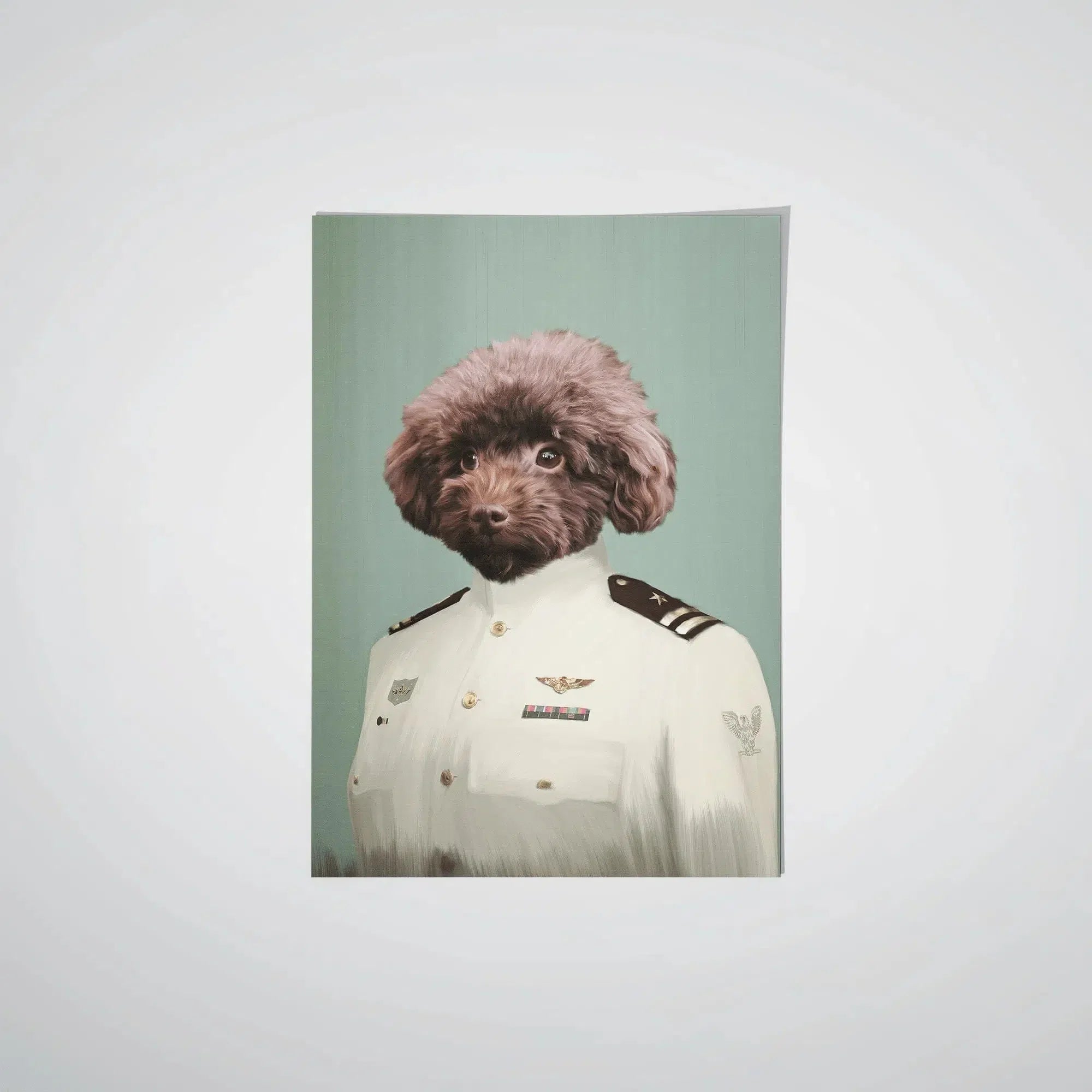 The Female Coast Guard - Custom Pet Poster